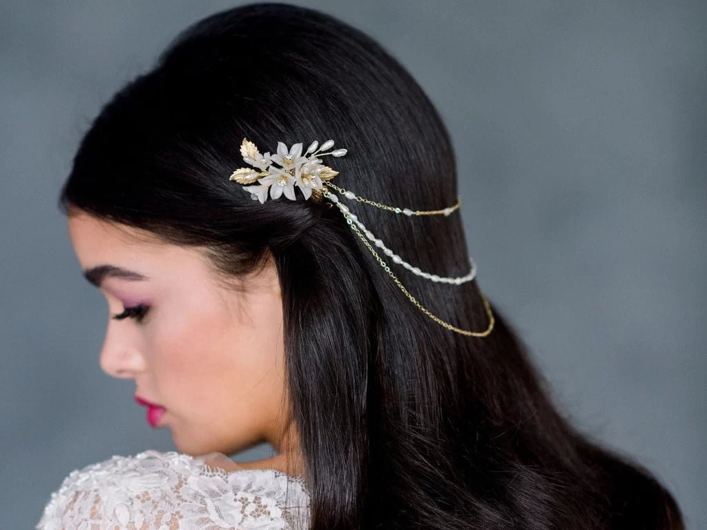 hair accessories for brides india