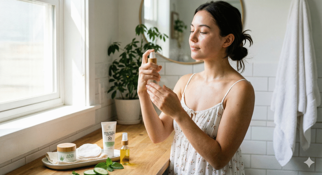 summer skincare routine